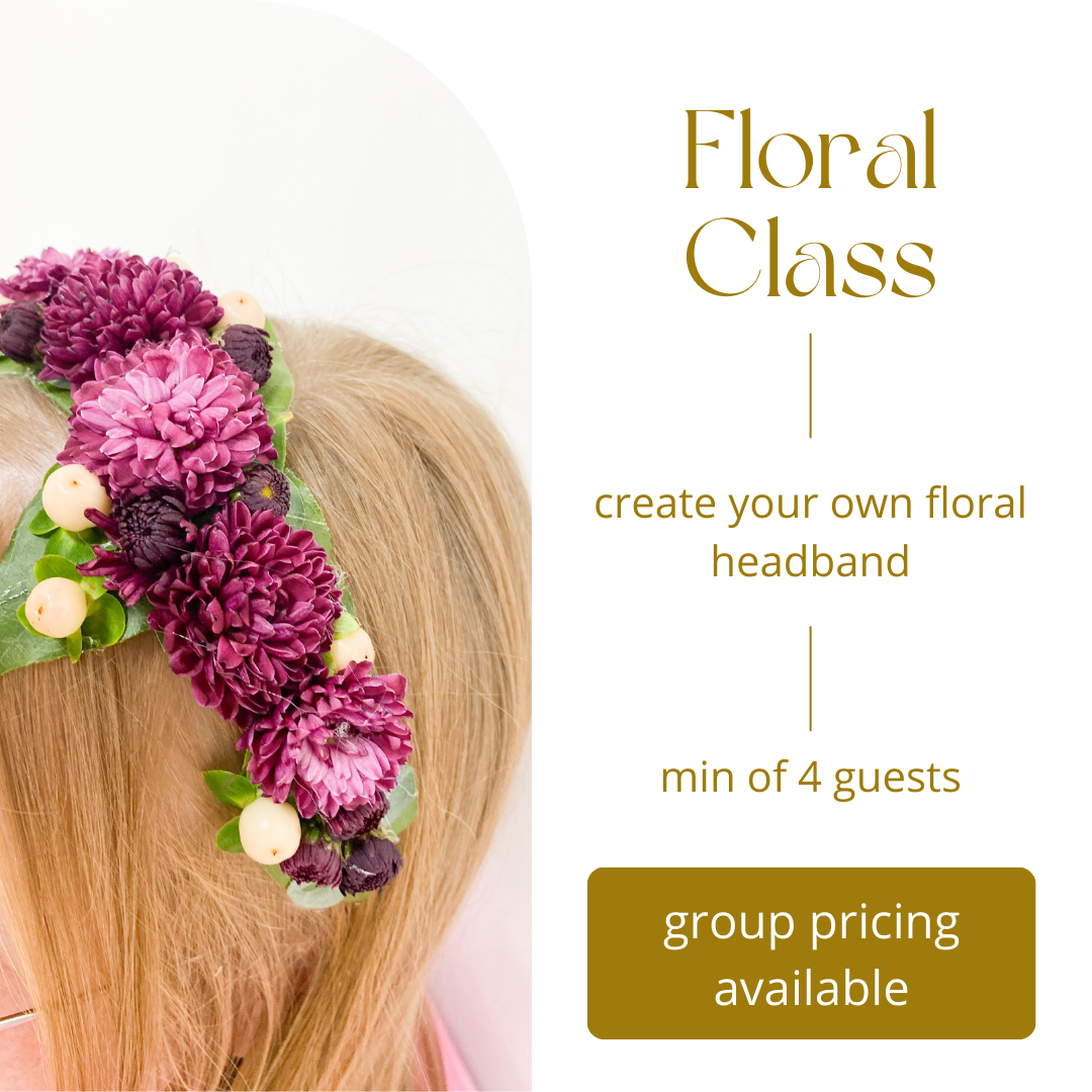 Floral Headband Class